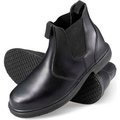 Lfc, Llc Genuine Grip® Men's Romeo Pull-on Work Boots, Size 11W, Black 7141-11W